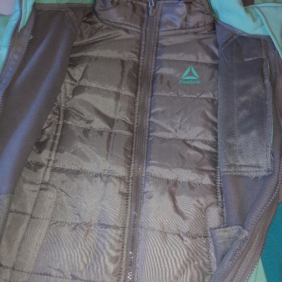 COPY - Reebok Little & Big Girls Hooded Heavyweight 3-In -1 Jacket - Picture 5 of 12